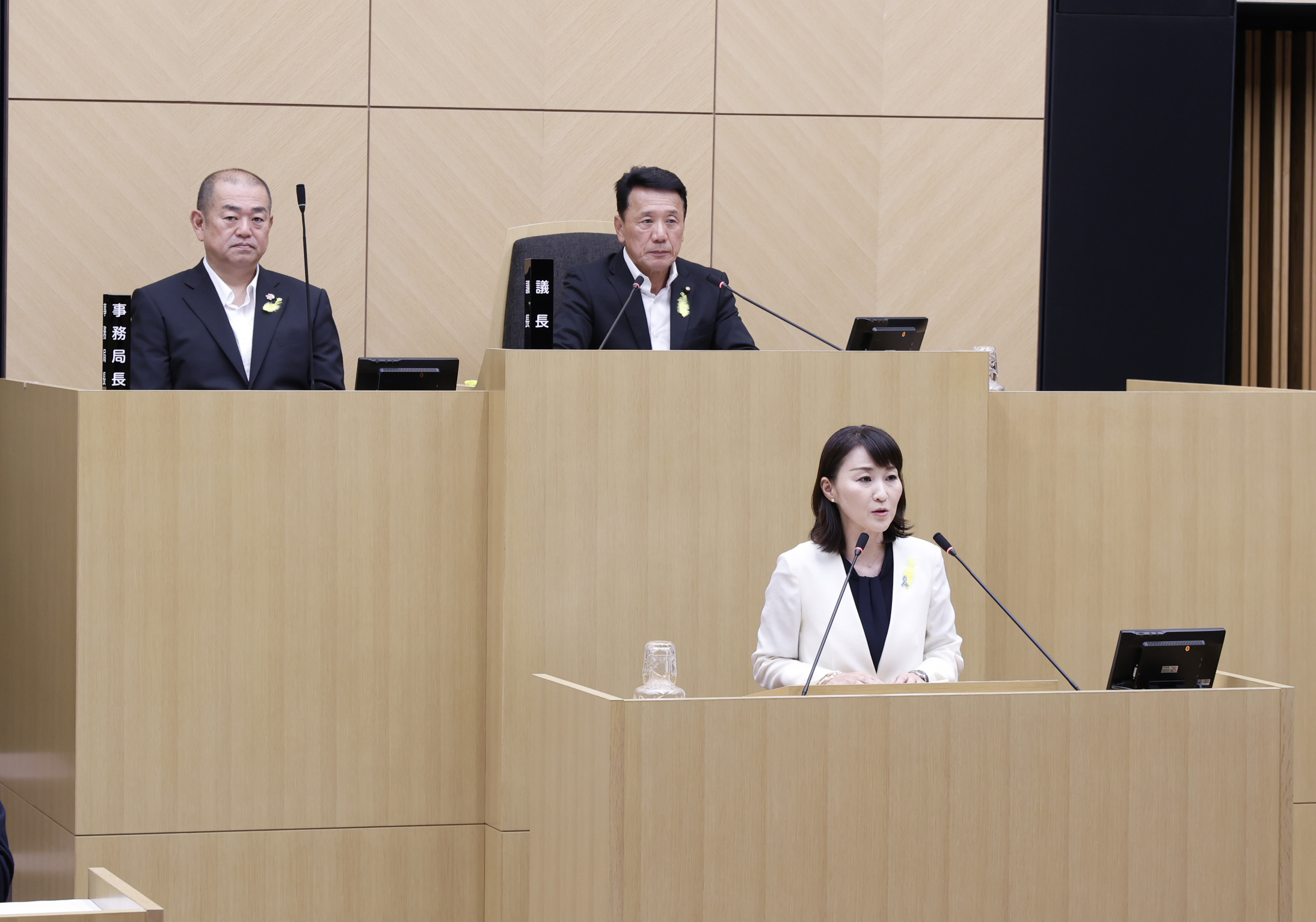 宇田川議長の写真